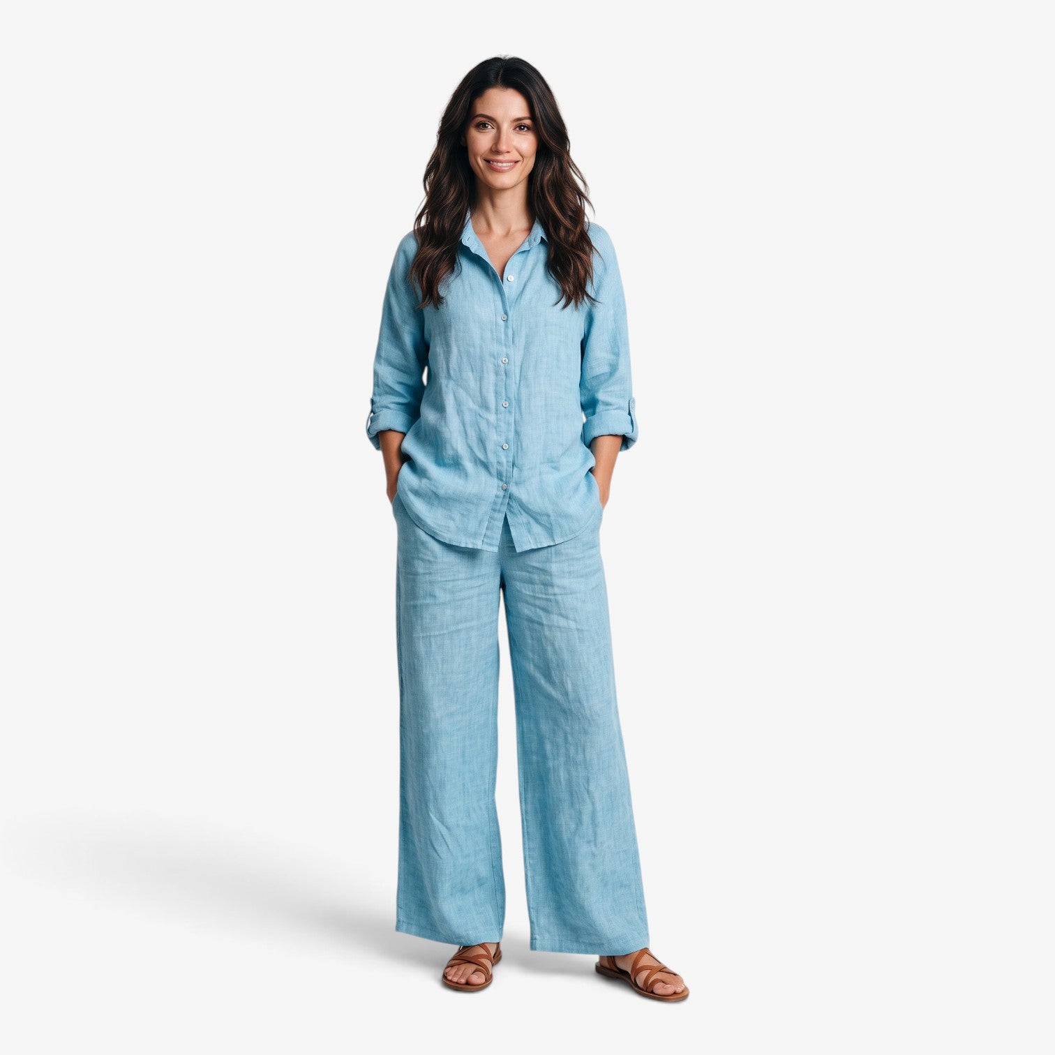Conjunto de Camisa y Pantalón para Mujer