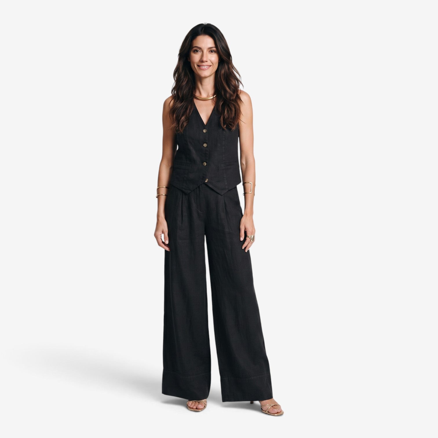 Conjunto de Chaleco y Pantalón para Mujer