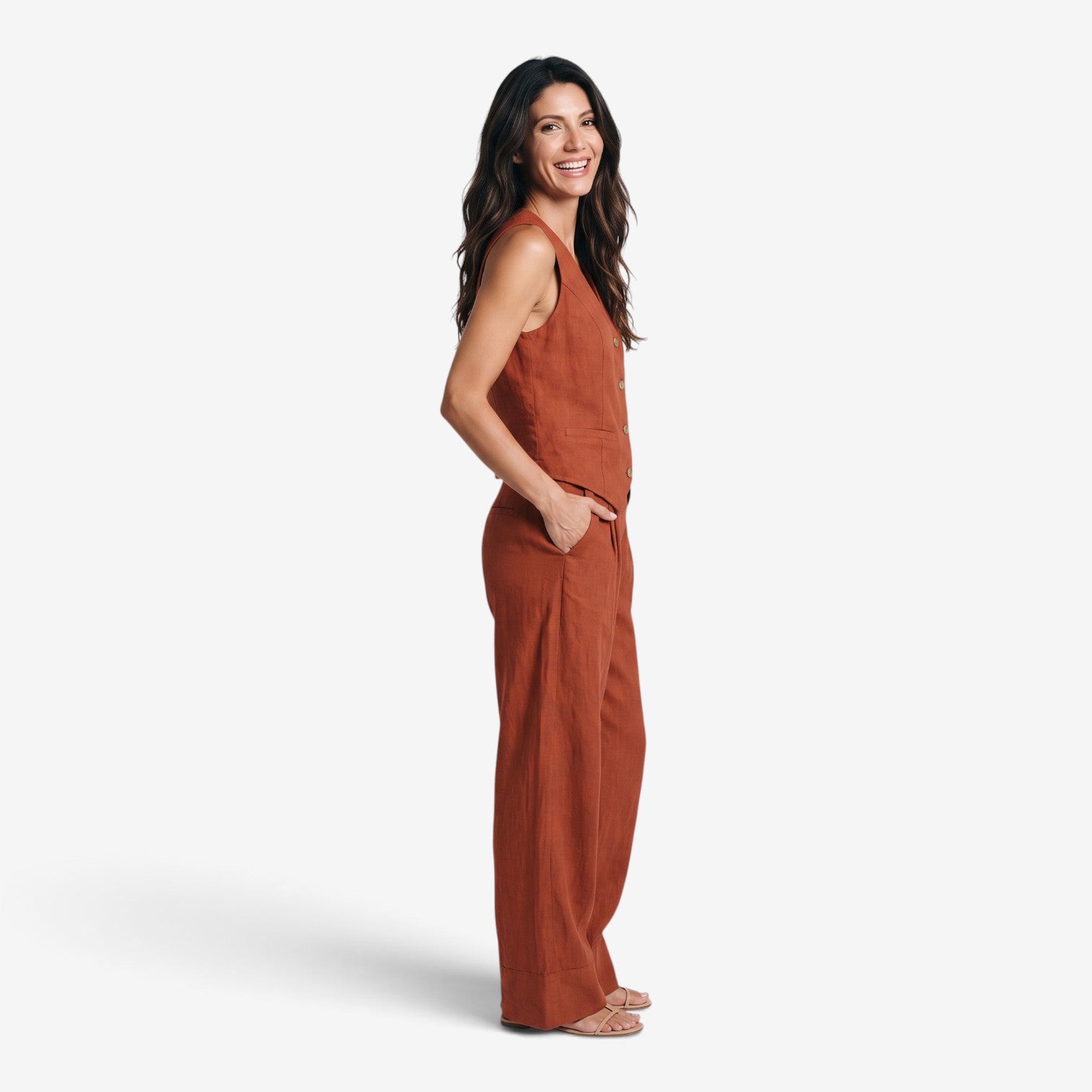 Conjunto de Chaleco y Pantalón para Mujer