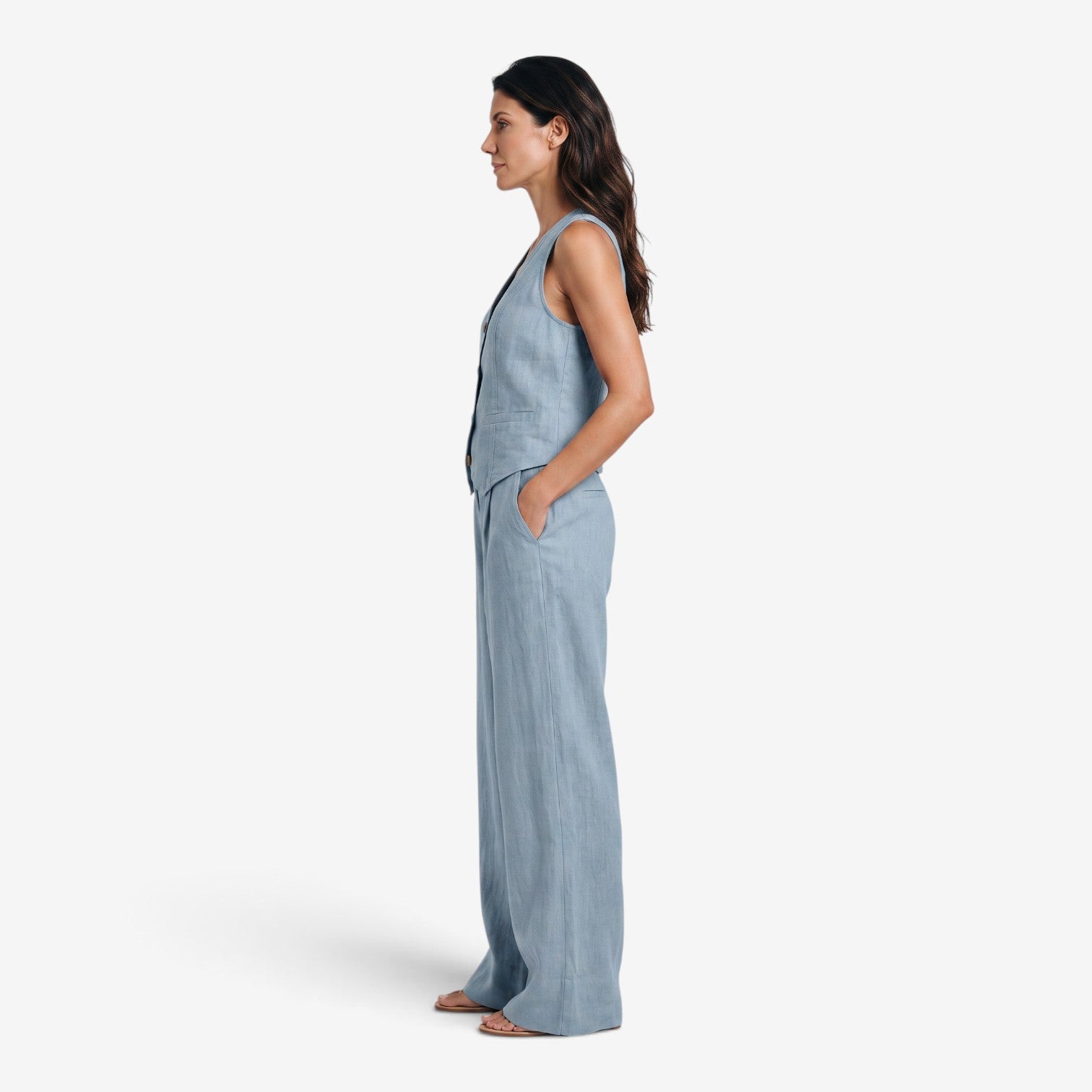 Conjunto de Chaleco y Pantalón para Mujer