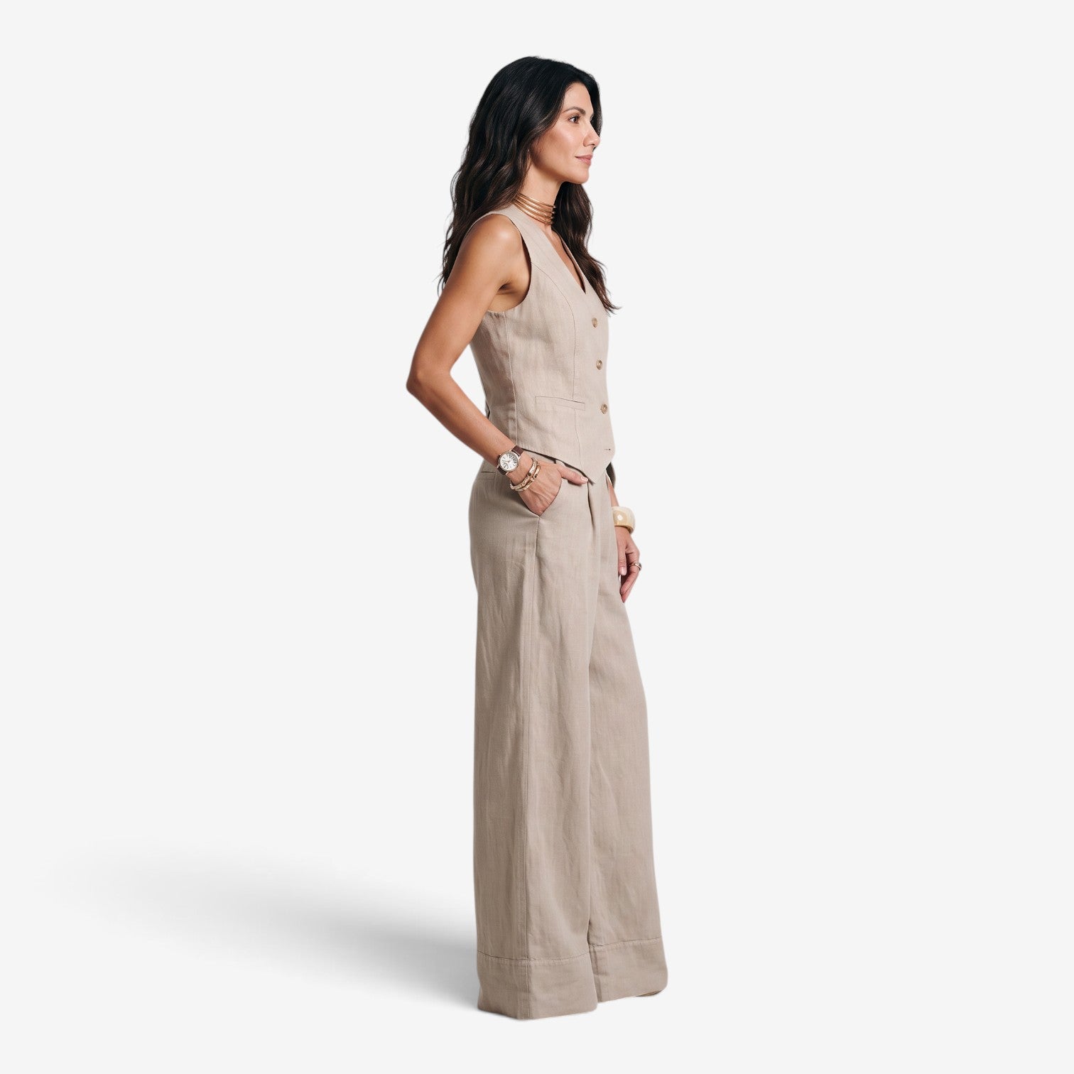 Conjunto de Chaleco y Pantalón para Mujer
