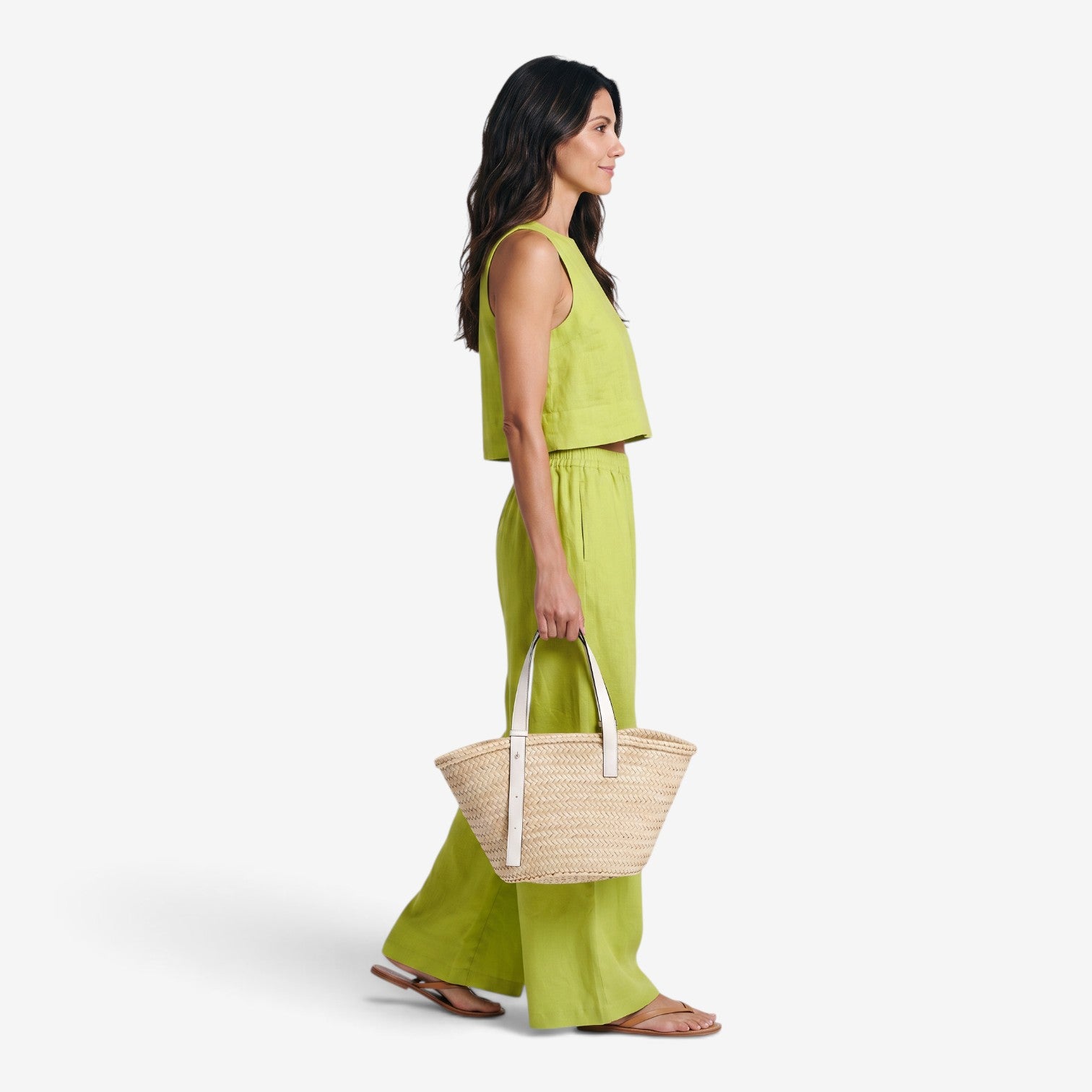 Conjunto de Camisa sin Mangas y Pantalón para Mujer