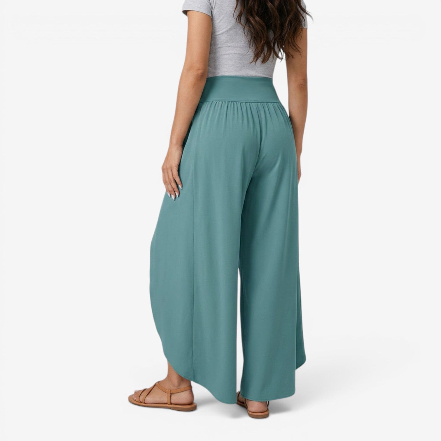 Pantalón de Yoga de Pierna Ancha para Mujer