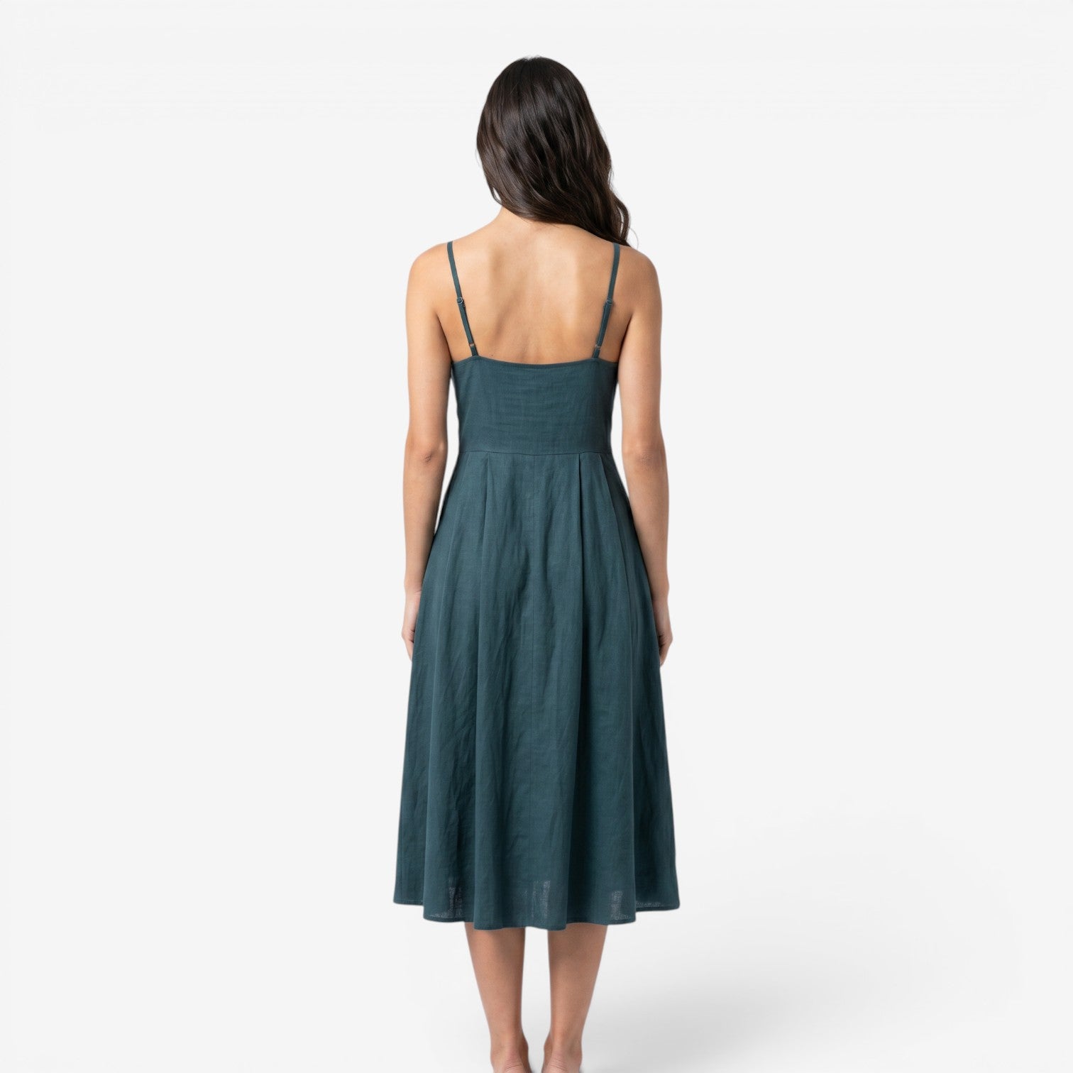 Vestido Ajustado sin Mangas para Mujer