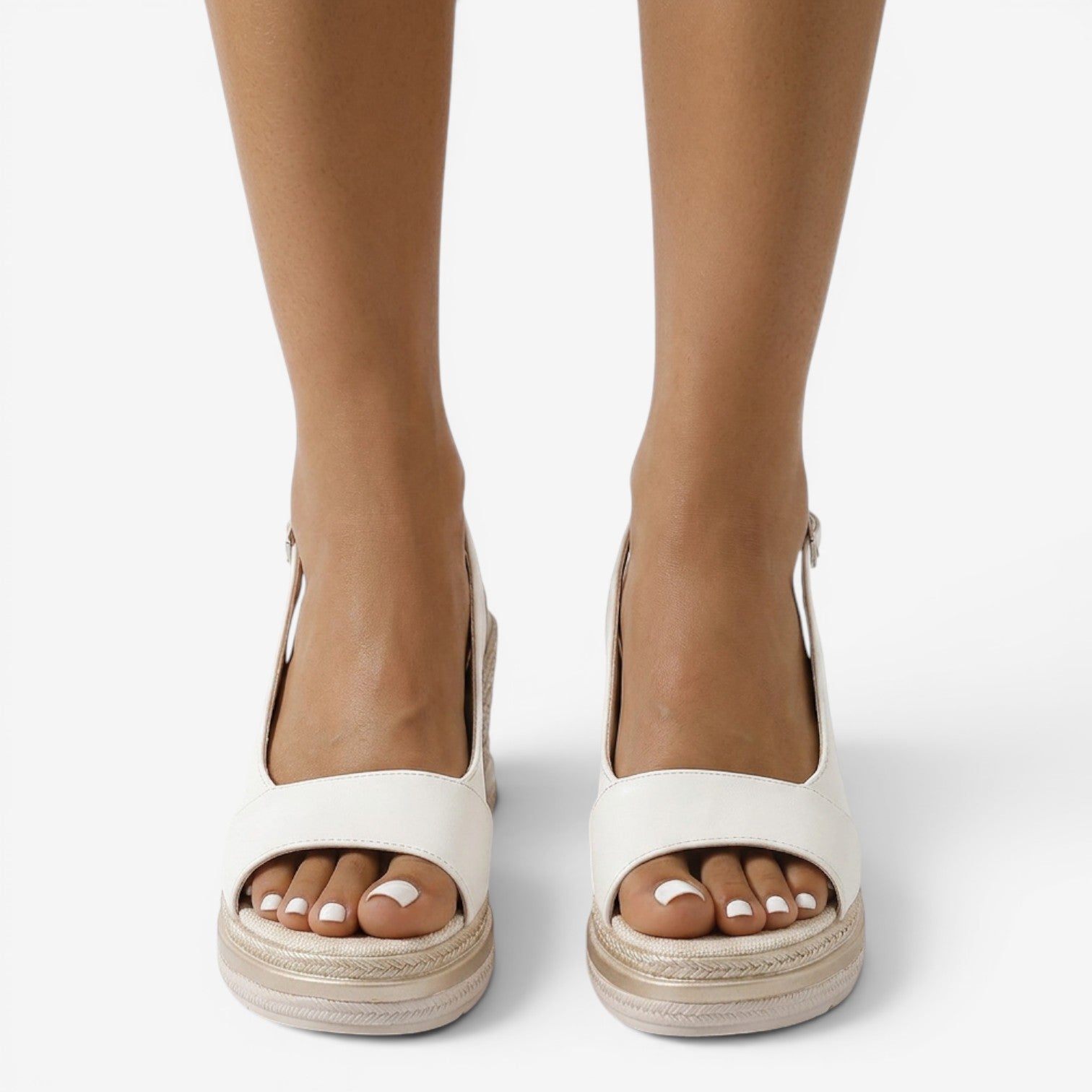 Sandalias de Plataforma con Cuña para Mujer