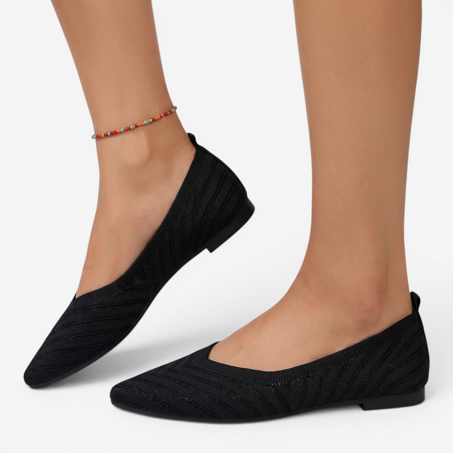 Zapatos Planos de Punta Cuadrada para Mujer