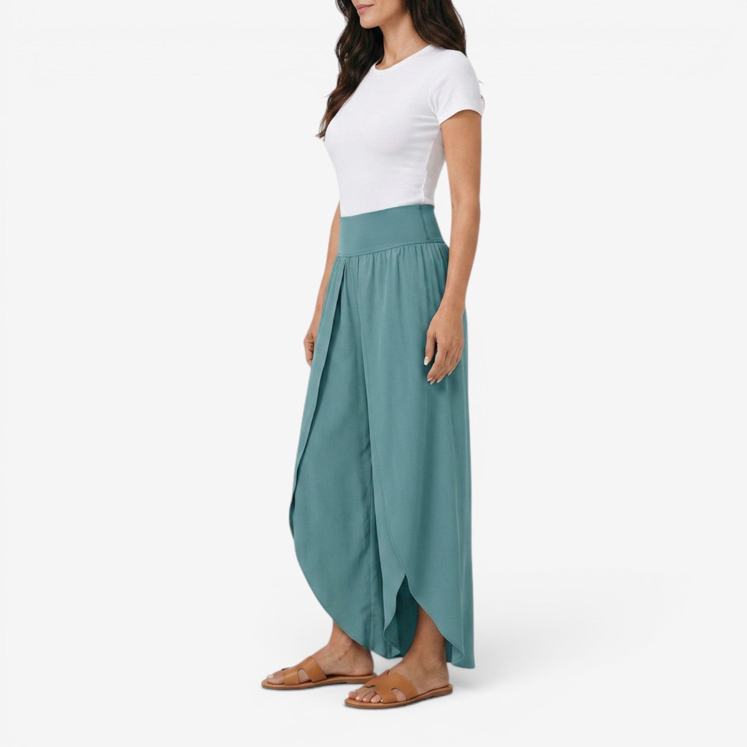 Pantalón de Yoga de Pierna Ancha para Mujer