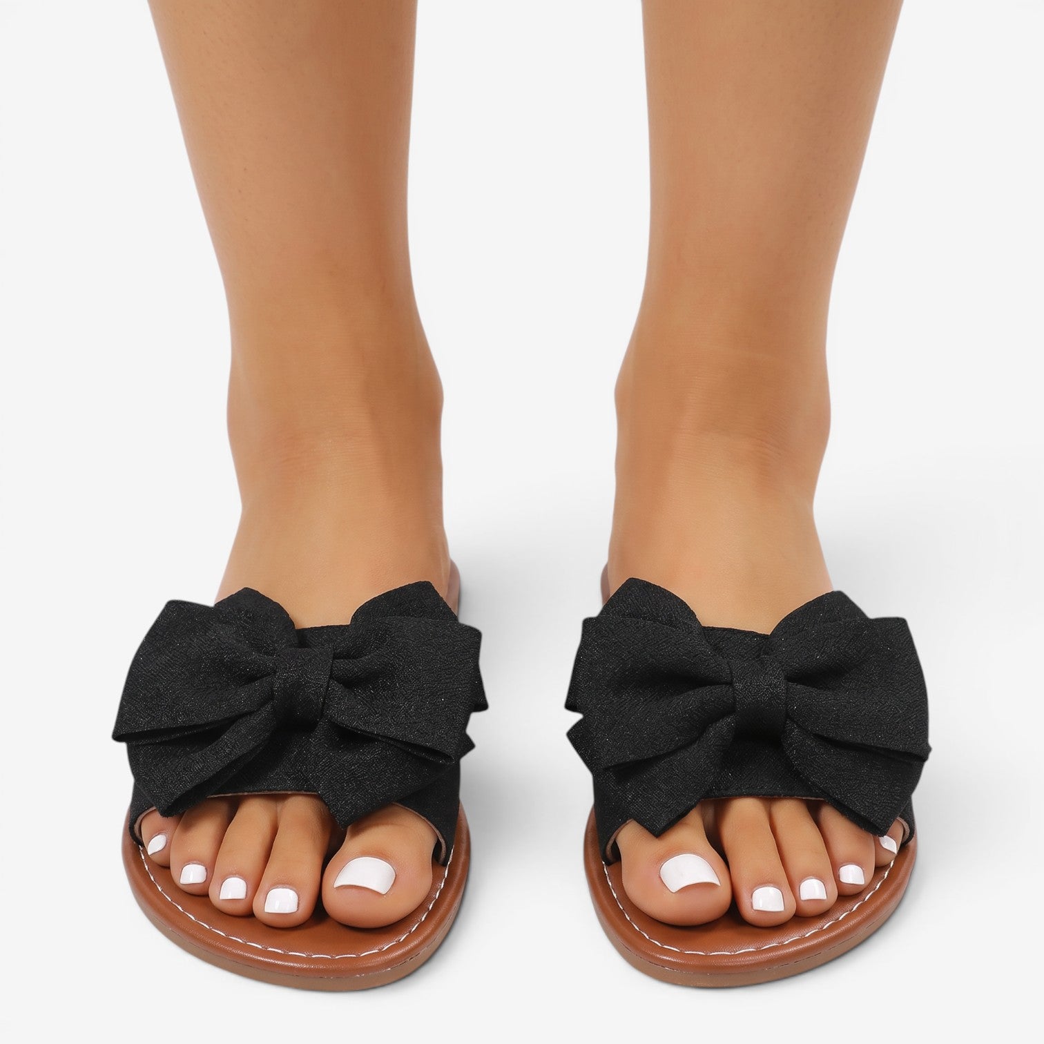 Sandalias Planas con Lazo para Mujer
