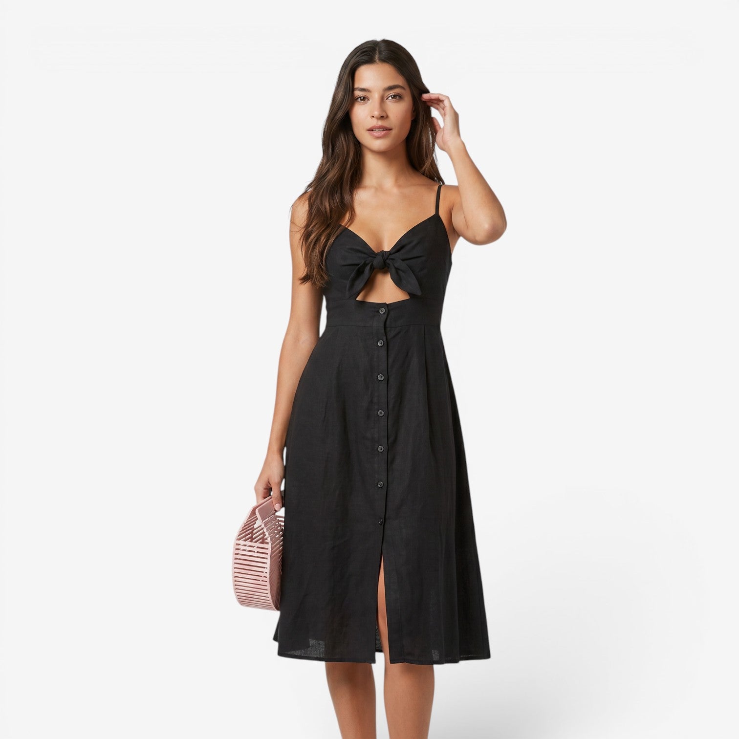 Vestido Ajustado sin Mangas para Mujer