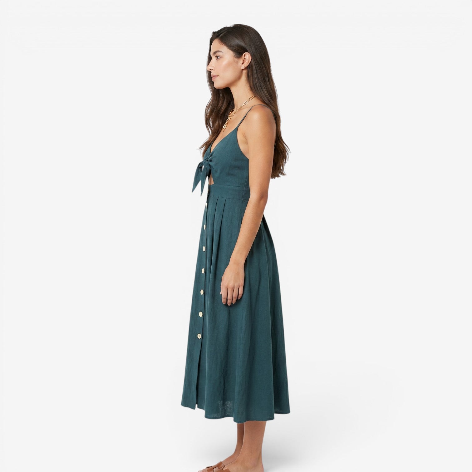 Vestido Ajustado sin Mangas para Mujer