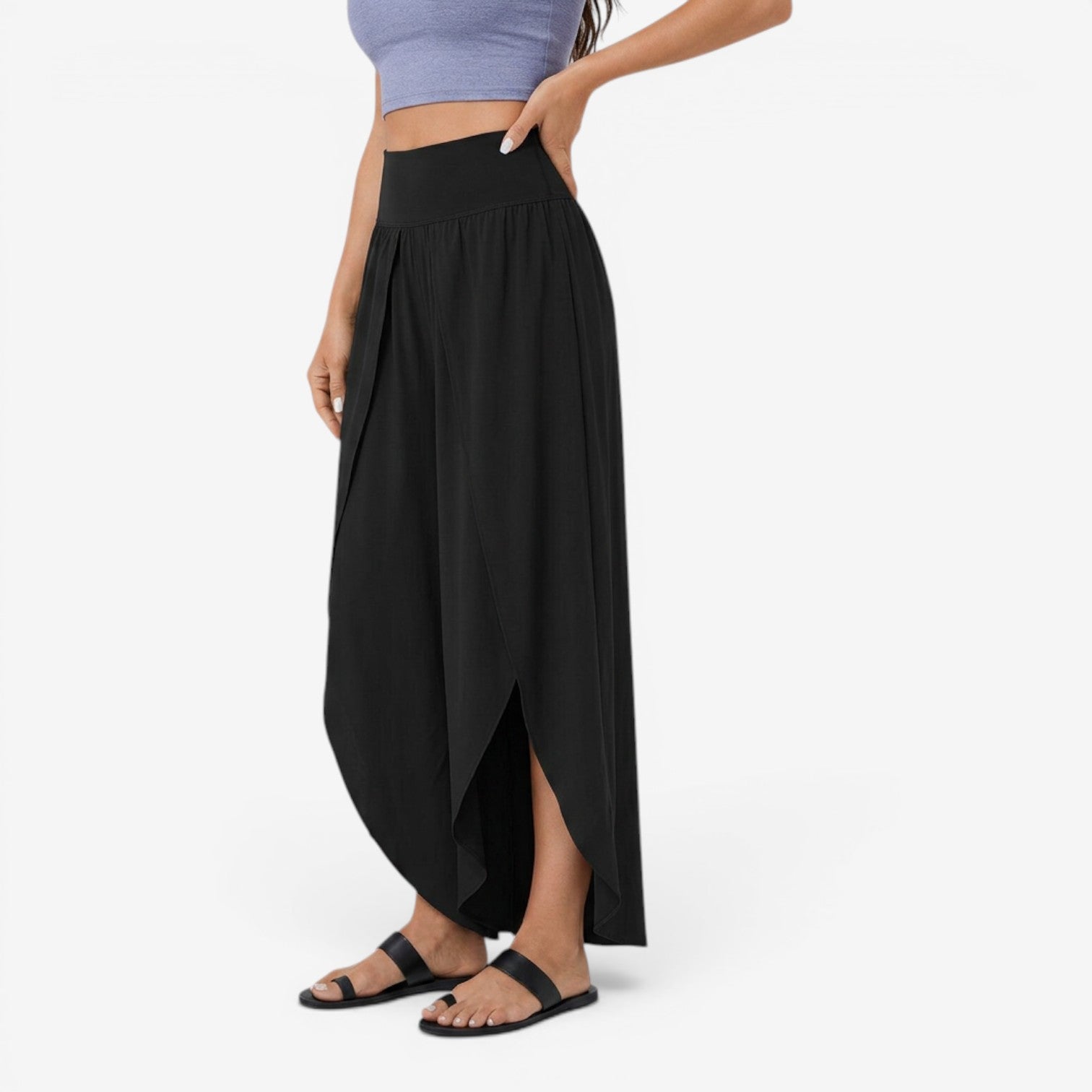 Pantalón de Yoga de Pierna Ancha para Mujer