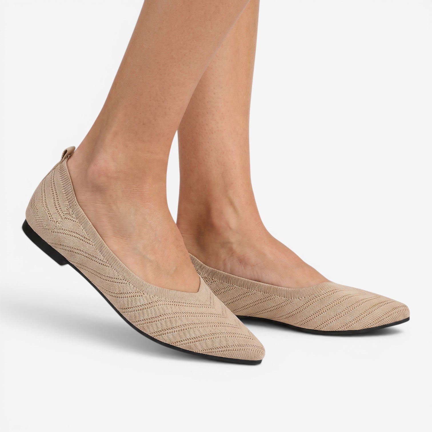 Zapatos Planos de Punta Cuadrada para Mujer