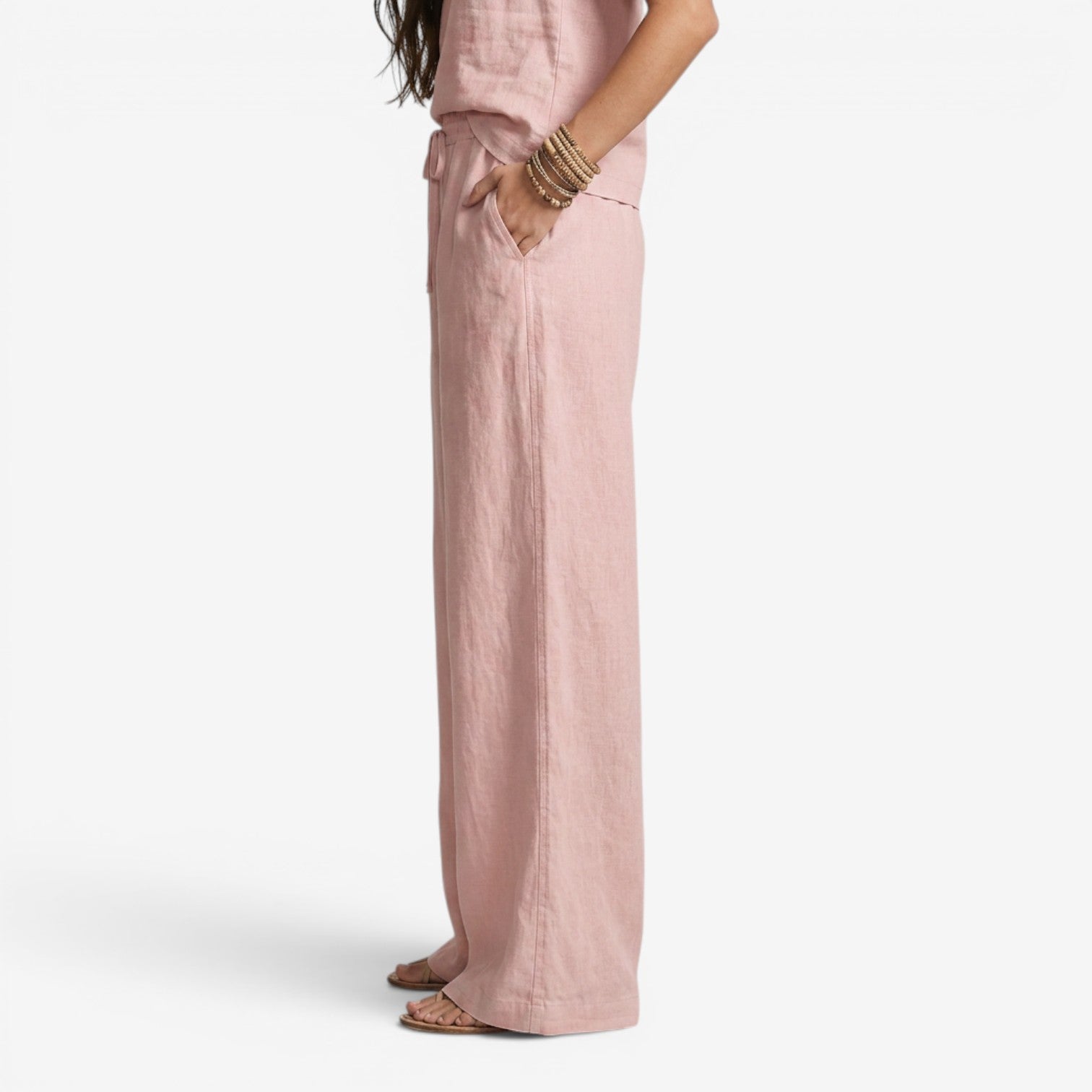 Mono Largo de Lino para Mujer